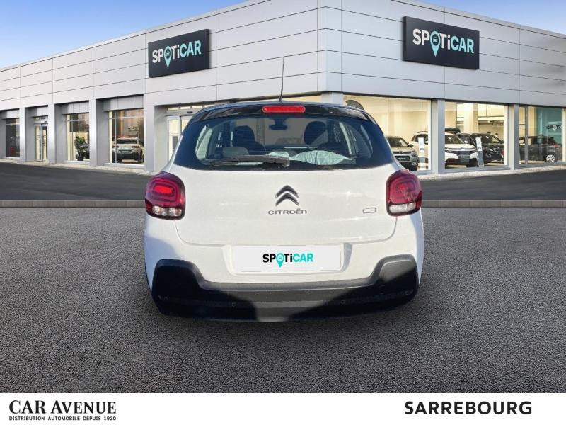 Occasion CITROEN C3 1.2 PureTech 83ch S&S Feel Pack 130g 2020 Blanc Banquise (O) 10990 € à Sarrebourg