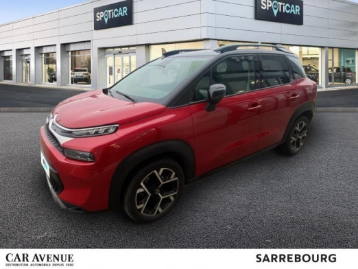 Occasion CITROEN C3 Aircross BlueHDi 120ch S&S Shine Pack EAT6 2021 Rouge Pepper (M) - Perla Nera 14 500 € à Sarrebourg