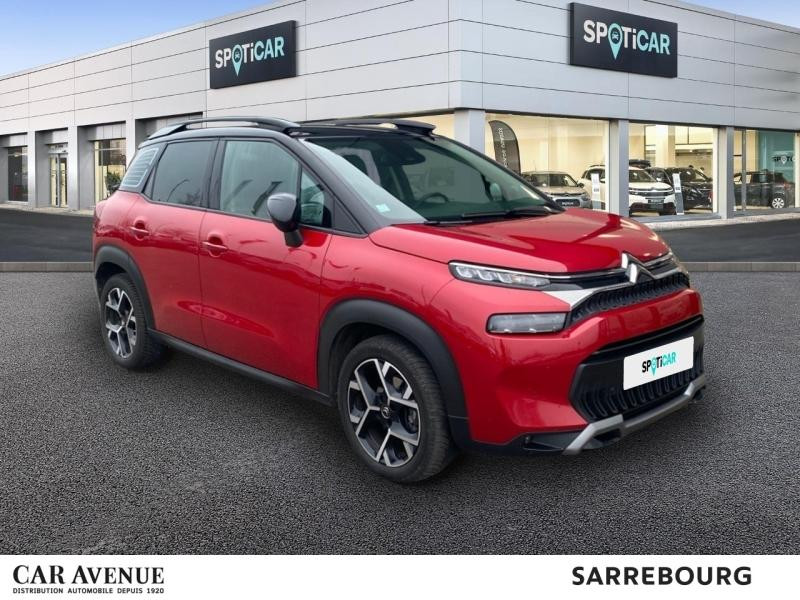 Occasion CITROEN C3 Aircross BlueHDi 120ch S&S Shine Pack EAT6 2021 Rouge Pepper (M) - Perla Nera 14500 € à Sarrebourg