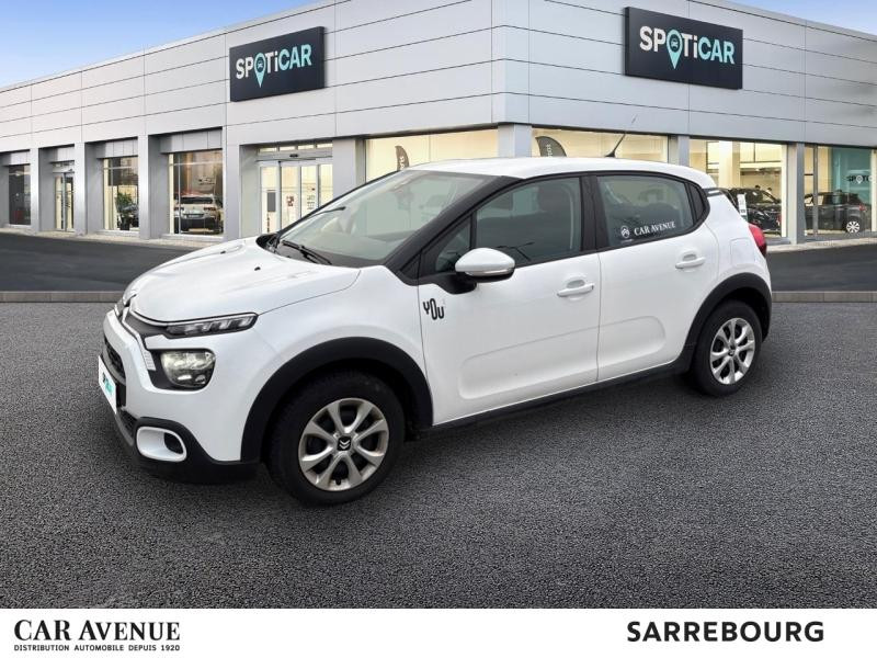 Used CITROEN C3 1.5 BlueHDi 100ch S&S YOU 2023 Blanc Banquise (O) € 14500 in Sarrebourg