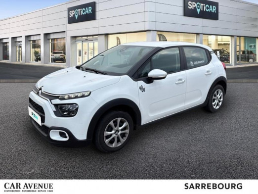 Occasion CITROEN C3 1.5 BlueHDi 100ch S&S YOU 2023 Blanc Banquise (O) 14 500 € à Sarrebourg