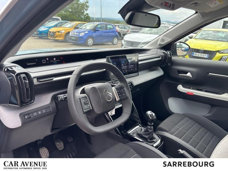 Occasion CITROEN C3 1.2 Turbo 100ch MAX 2024 Bleu Monte Carlo (O) - Toit Blanc Opale 16990 € à Sarrebourg