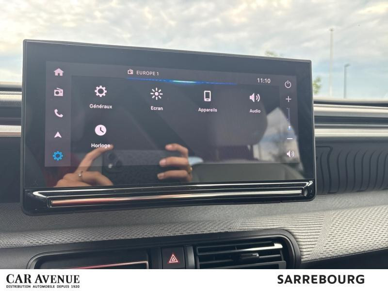 Occasion CITROEN C3 1.2 Turbo 100ch MAX 2024 Bleu Monte Carlo (O) - Toit Blanc Opale 16990 € à Sarrebourg