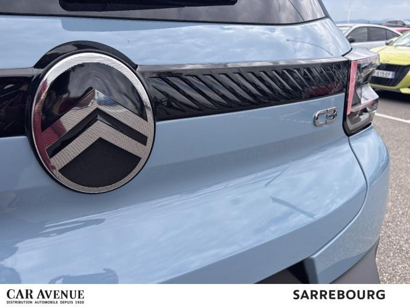 Occasion CITROEN C3 1.2 Turbo 100ch MAX 2024 Bleu Monte Carlo (O) - Toit Blanc Opale 16990 € à Sarrebourg
