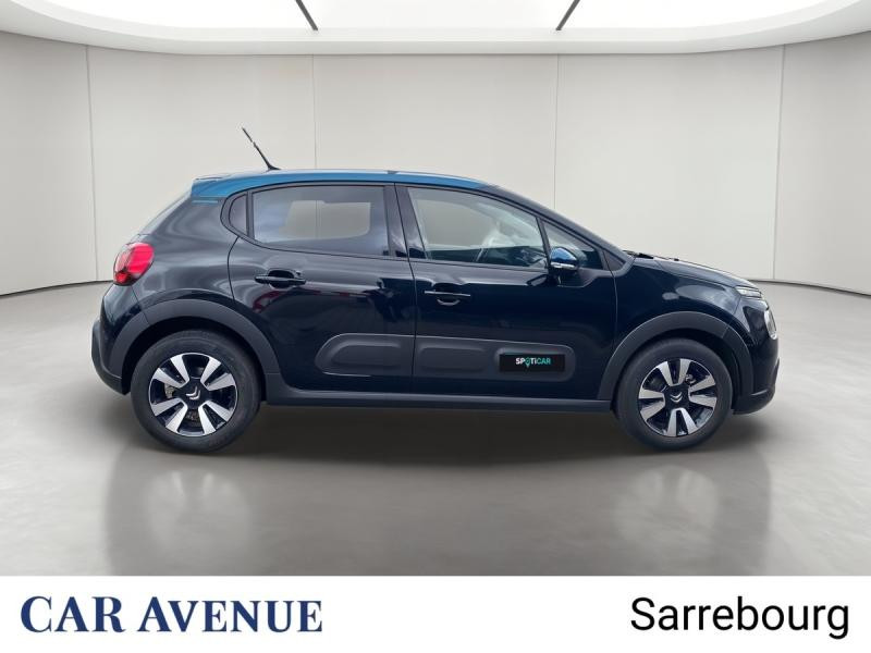 Used CITROEN C3 1.2 PureTech 110ch S&S Shine 124g 2020 Noir Perla Nera (N) - Bleu Emeraude € 11700 in Sarrebourg