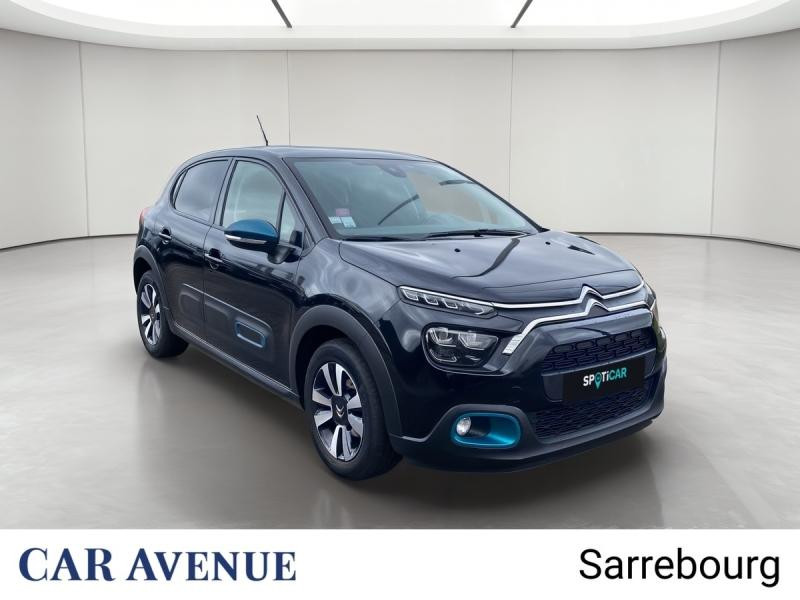 Used CITROEN C3 1.2 PureTech 110ch S&S Shine 124g 2020 Noir Perla Nera (N) - Bleu Emeraude € 11700 in Sarrebourg