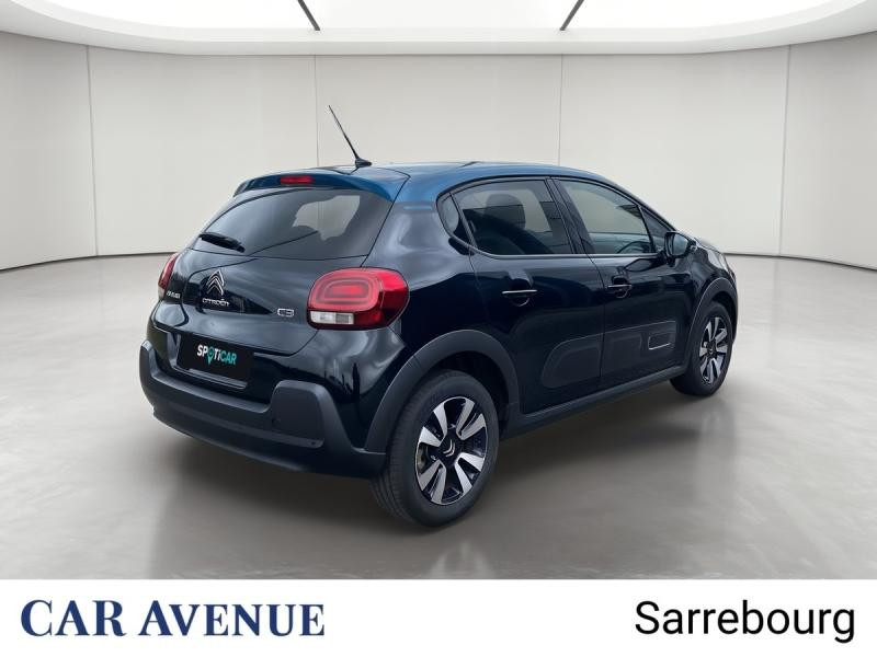 Used CITROEN C3 1.2 PureTech 110ch S&S Shine 124g 2020 Noir Perla Nera (N) - Bleu Emeraude € 11700 in Sarrebourg