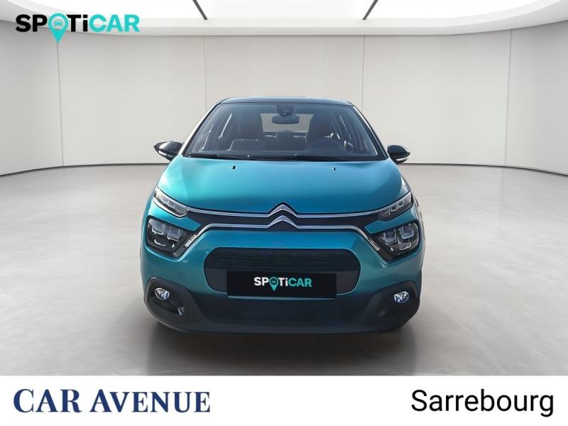 Occasion CITROEN C3 1.2 PureTech 83ch S&S Feel Pack 2021 Spring Blue (M) - Noir Onyx 10750 € à Sarrebourg