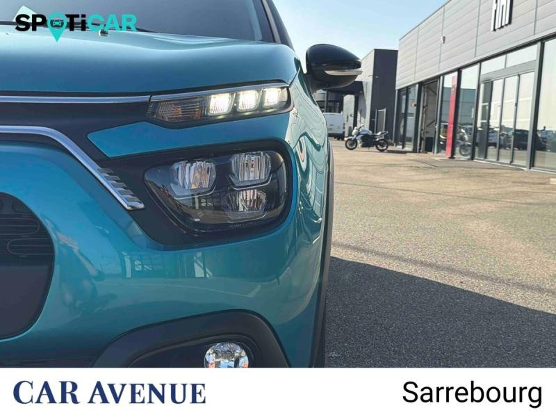 Occasion CITROEN C3 1.2 PureTech 83ch S&S Feel Pack 2021 Spring Blue (M) - Noir Onyx 10750 € à Sarrebourg