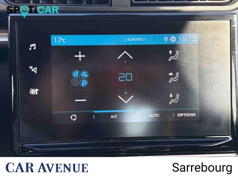 Occasion CITROEN C3 1.2 PureTech 83ch S&S Feel Pack 2021 Spring Blue (M) - Noir Onyx 10750 € à Sarrebourg