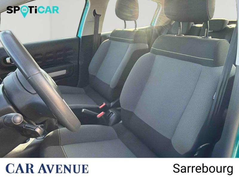 Occasion CITROEN C3 1.2 PureTech 83ch S&S Feel Pack 2021 Spring Blue (M) - Noir Onyx 10750 € à Sarrebourg
