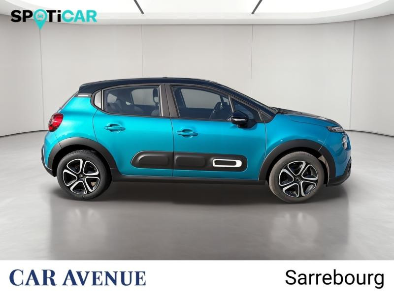 Occasion CITROEN C3 1.2 PureTech 83ch S&S Feel Pack 2021 Spring Blue (M) - Noir Onyx 10750 € à Sarrebourg