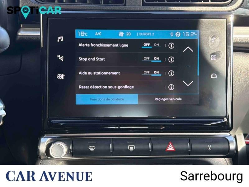 Occasion CITROEN C3 1.2 PureTech 83ch S&S Feel Pack 2021 Spring Blue (M) - Noir Onyx 10750 € à Sarrebourg