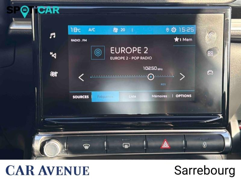 Occasion CITROEN C3 1.2 PureTech 83ch S&S Feel Pack 2021 Spring Blue (M) - Noir Onyx 10750 € à Sarrebourg