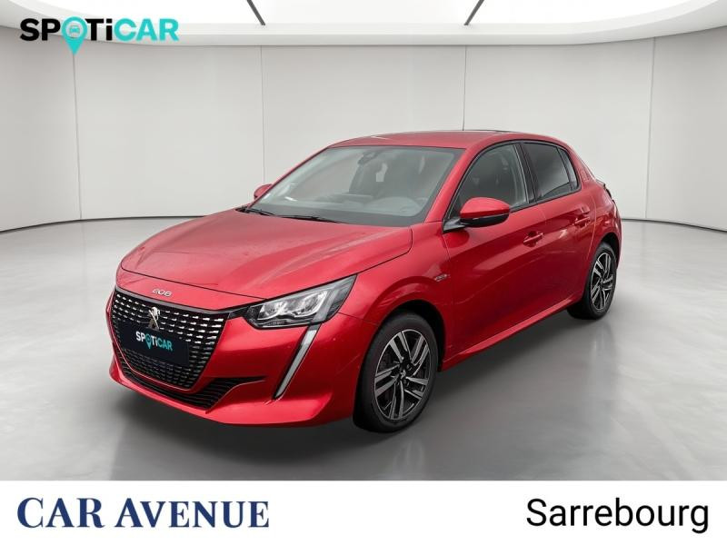 Used PEUGEOT 208 1.5 BlueHDi 100ch S&S Allure 2021 Rouge Elixir (V) € 14990 in Sarrebourg