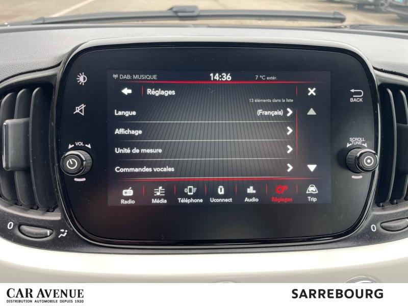 Occasion FIAT 500 1.0 70ch BSG S&S 2024 Blanc 13900 € à Sarrebourg