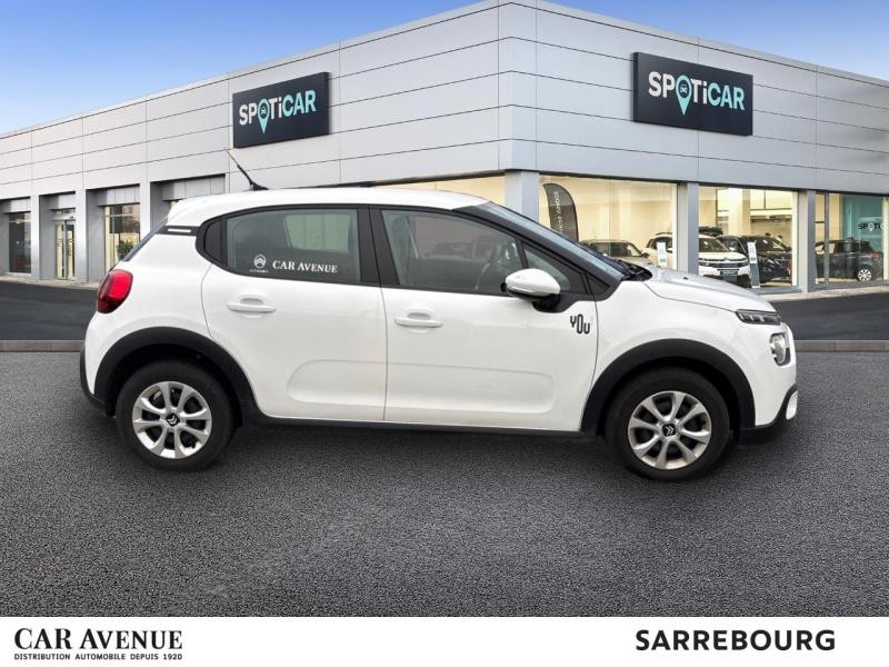 Occasion CITROEN C3 1.5 BlueHDi 100ch S&S YOU 2023 Blanc Banquise (O) 14000 € à Sarrebourg