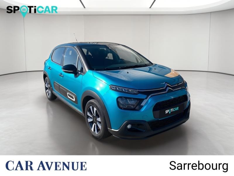 Used CITROEN C3 1.2 PureTech 110ch S&S Shine EAT6 2023 Spring Blue (M) € 15400 in Sarrebourg