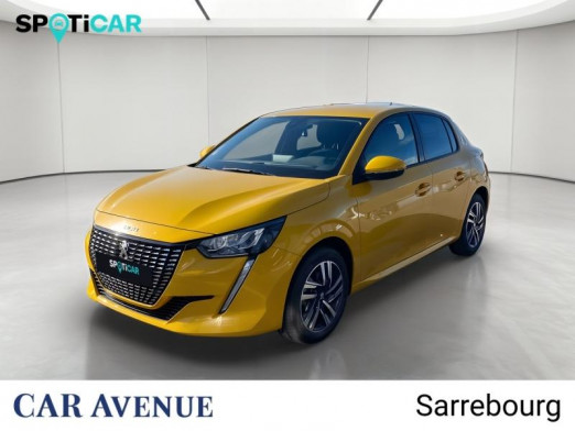 Occasion PEUGEOT 208 1.2 PureTech 100ch S&S Allure EAT8 2021 Jaune 14 250 € à Sarrebourg