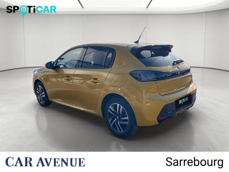 Occasion PEUGEOT 208 1.2 PureTech 100ch S&S Allure EAT8 2021 Jaune 14250 € à Sarrebourg