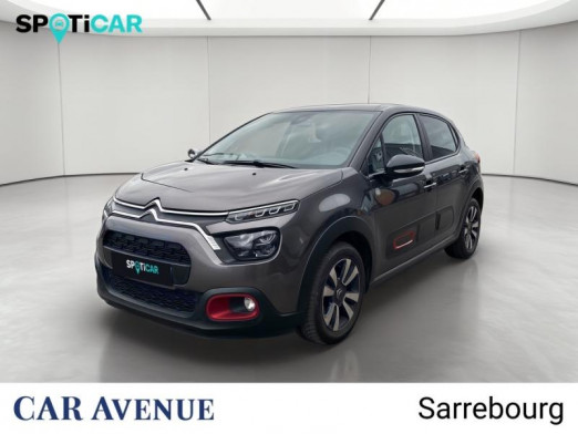 Occasion CITROEN C3 1.2 PureTech 110ch S&S C-Series 120-121g 2021 Gris Platinium (M) 12 400 € à Sarrebourg
