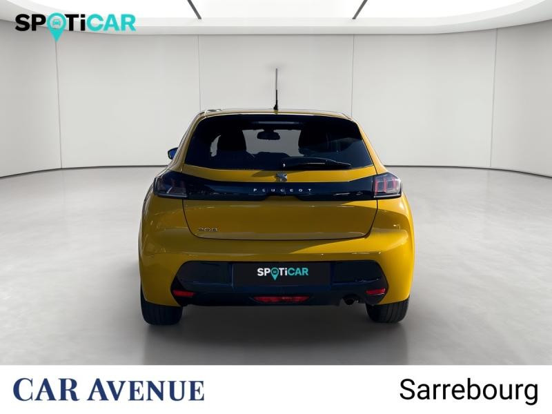 Occasion PEUGEOT 208 1.2 PureTech 100ch S&S Allure EAT8 2021 Jaune 14250 € à Sarrebourg