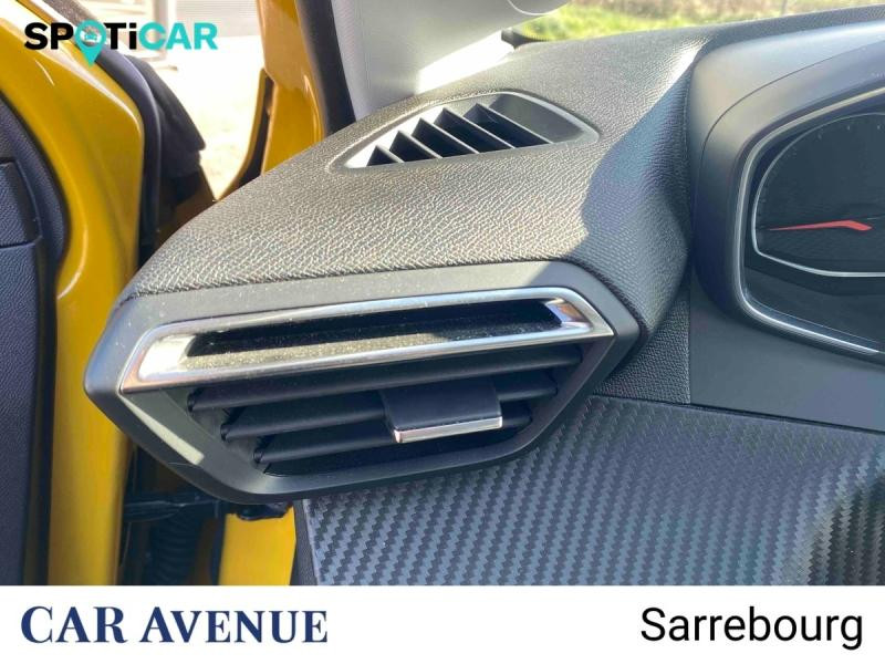 Occasion PEUGEOT 208 1.2 PureTech 100ch S&S Allure EAT8 2021 Jaune 14250 € à Sarrebourg