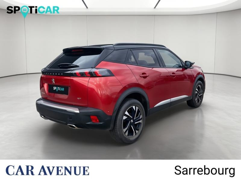 Occasion PEUGEOT 2008 1.2 PureTech 130ch S&S GT Pack EAT8 2021 Rouge Elixir (S) 18500 € à Sarrebourg