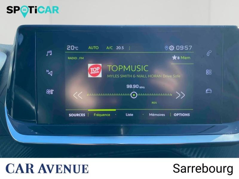 Occasion PEUGEOT 208 1.2 PureTech 100ch S&S Allure EAT8 2021 Jaune 14250 € à Sarrebourg