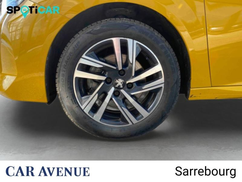 Occasion PEUGEOT 208 1.2 PureTech 100ch S&S Allure EAT8 2021 Jaune 14250 € à Sarrebourg
