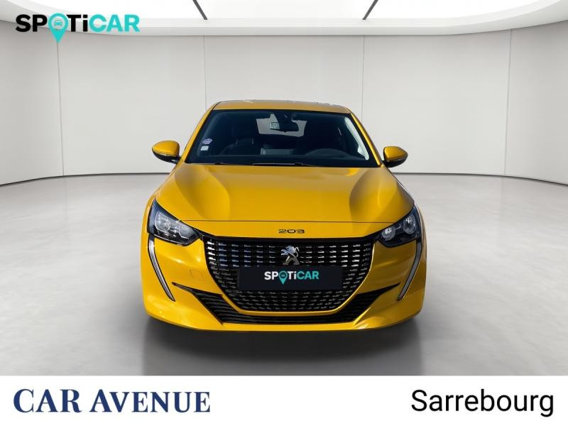 Occasion PEUGEOT 208 1.2 PureTech 100ch S&S Allure EAT8 2021 Jaune 14250 € à Sarrebourg