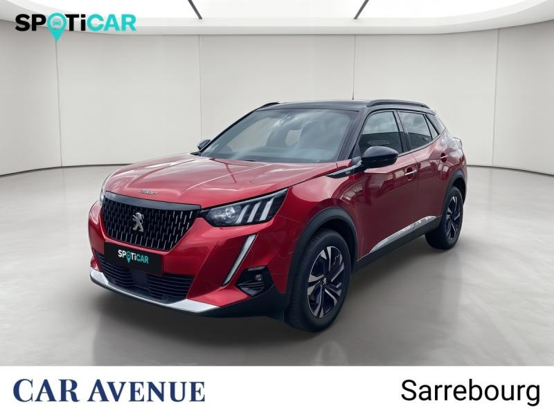 Occasion PEUGEOT 2008 1.2 PureTech 130ch S&S GT Pack EAT8 2021 Rouge Elixir (S) 18500 € à Sarrebourg