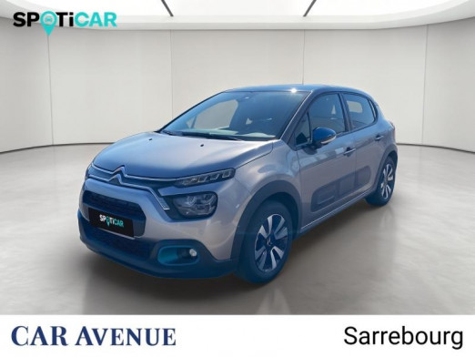 Used CITROEN C3 1.2 PureTech 83ch S&S Shine Pack 123g 2022 Gris Acier (M) € 10,490 in Sarrebourg