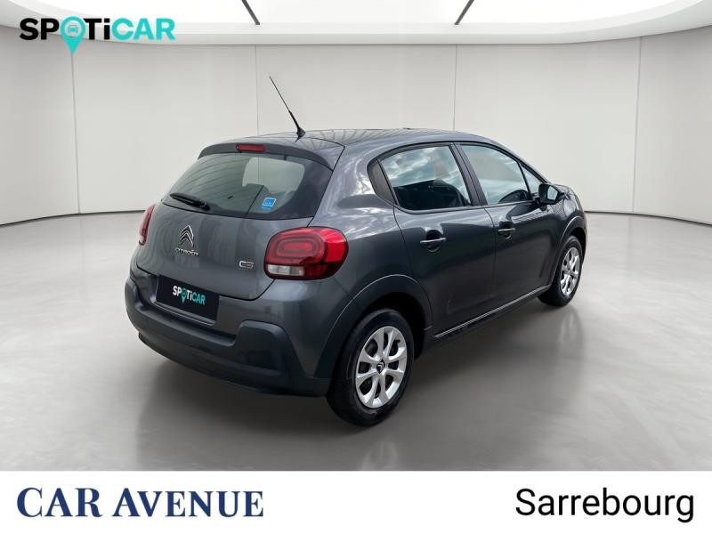 Occasion CITROEN C3 PureTech 82ch Feel 2017 Gris platinium 8400 € à Sarrebourg