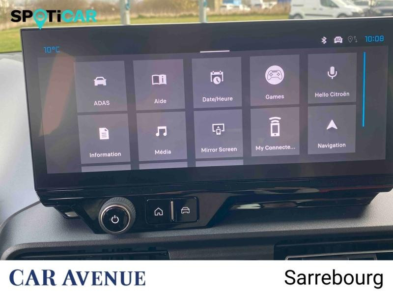 Occasion CITROEN Berlingo M 1.5 BlueHDi 100ch S&S MAX 5 places 2026 Gris Acier (M) 30200 € à Sarrebourg