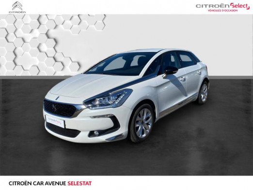 Occasion DS DS 5 hdi 180 bva Business gps 2016 Blanc Nacré 13 990 € à Sélestat