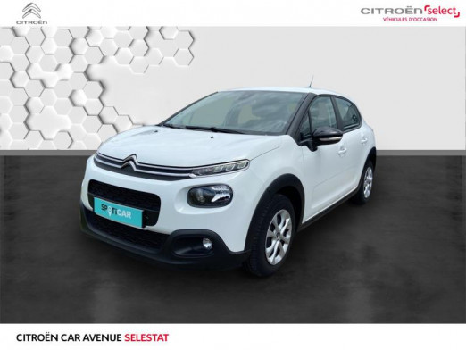 Occasion CITROEN C3 PureTech 82ch Feel Business GPS RADAR 2018 Blanc Banquise 11 900 € à Sélestat