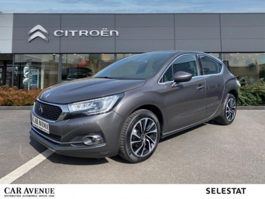 Occasion DS DS 4 1.6 BlueHDi 120 So Chic Caméra Full Leds Gps Carplay 2017 Gris Artense (M) 14 990 € à Sélestat