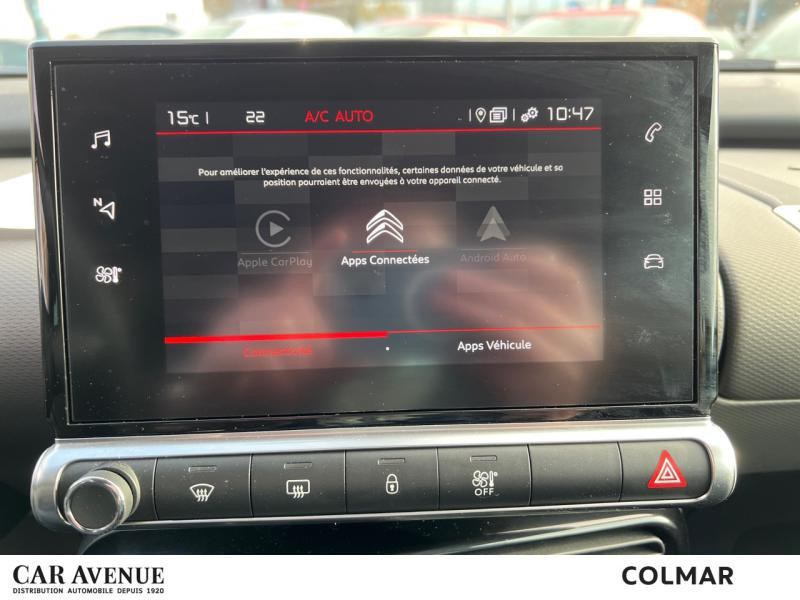 Occasion CITROEN C4 Cactus 1.5 BlueHDi 100 Shine Gps Caméra Carplay Clim auto 2020 Blanc Banquise (O) 15990 € à Sélestat