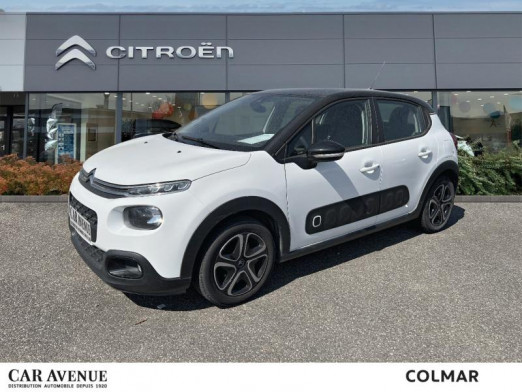Occasion CITROEN C3 1.2 82 Feel Clim Régul Radar Ar Garantie 1 an!! 2017 Blanc Banquise 10 490 € à Sélestat