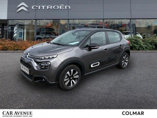 Occasion CITROEN C3 1.2 83 Shine Radar av/ar Carplay Gps Régul 2021 Gris Acier (M) 15 790 € à Sélestat