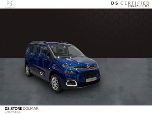 Occasion CITROEN Berlingo M PureTech 130ch S&S Feel EAT8 E6.d 2020 Deep Blue (M) 26 300 € à Colmar