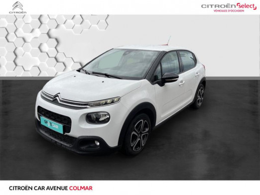 Occasion CITROEN C3 PureTech 82ch Shine S&S E6.d-TEMP 2018 Blanc Banquise 12 990 € à Colmar