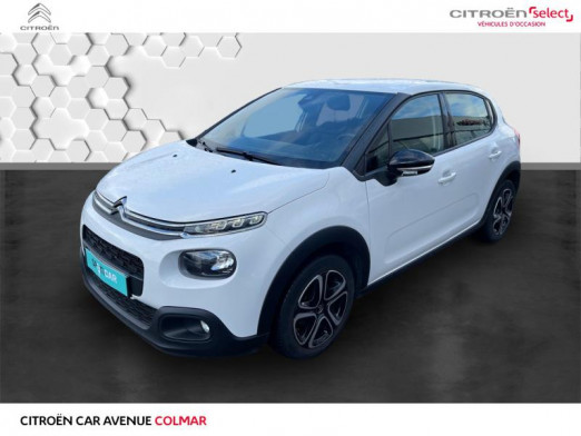 Occasion CITROEN C3 Essence 82 Shine gps 2018 Blanc Banquise 12 900 € à Colmar
