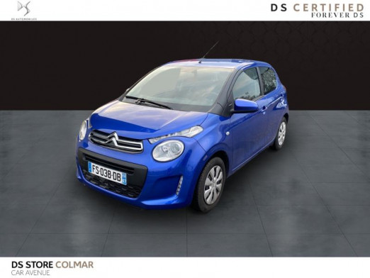 Occasion CITROEN C1 VTi 72 Feel 5p 2020 Bleu Calvi - Toit Noir Caldéra 12 900 € à Colmar