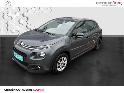 Occasion CITROEN C3 PureTech 82ch Feel 2017 Gris Platinium 11 490 € à Colmar