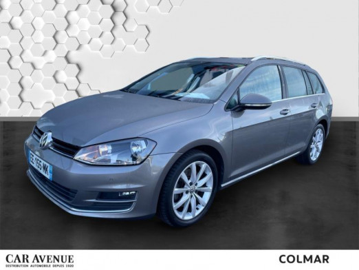 Occasion VOLKSWAGEN Golf SW 1.6 TDI 110ch BlueMotion Technology FAP Confortline Business DSG7 2016 Gris Tungsten 11 990 € à Colmar