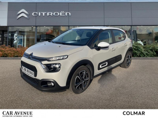 Occasion CITROEN C3 1.2 PureTech 83ch S&S Feel Pack 2021 Sable (N) - Noir Onyx 16 990 € à Colmar