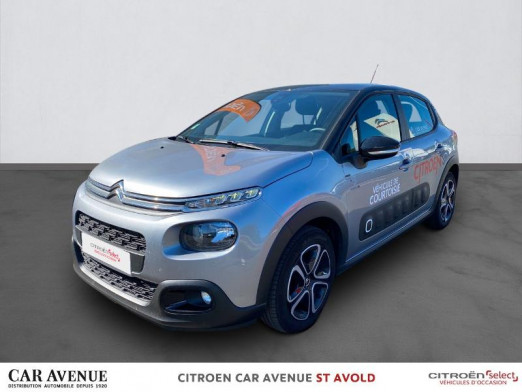 Occasion CITROEN C3 PureTech 82ch Graphic S&S E6.d 2019 gris acier 15 990 € à Longeville-lès-Saint-Avold