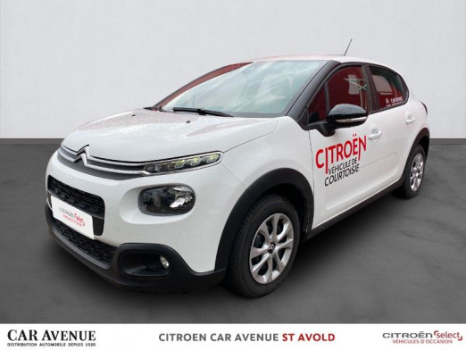 Occasion CITROEN C3 PureTech 82ch Feel S&S E6.d 2020 Blanc Banquise 14 710 € à Longeville-lès-Saint-Avold